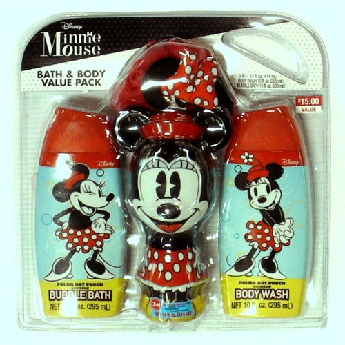 minnie bath toys