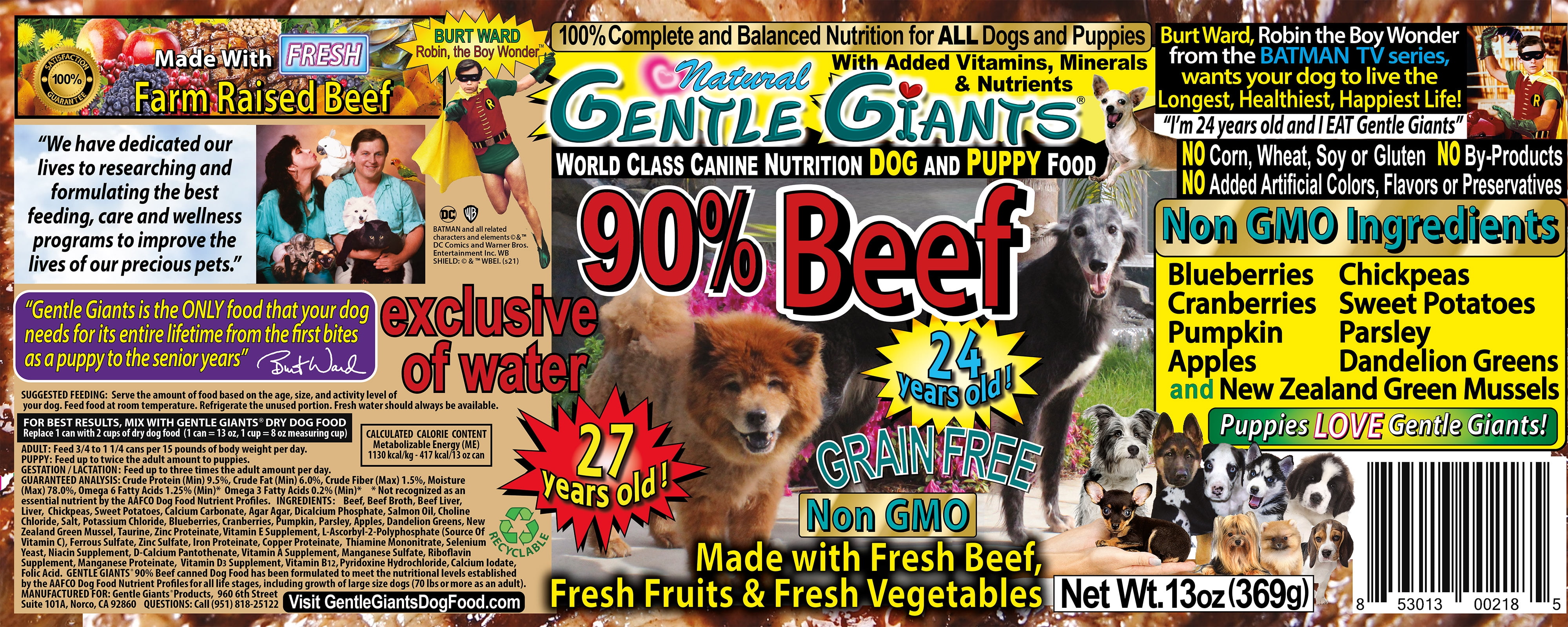 Does Walmart Carry Gentle Giant Dog Food