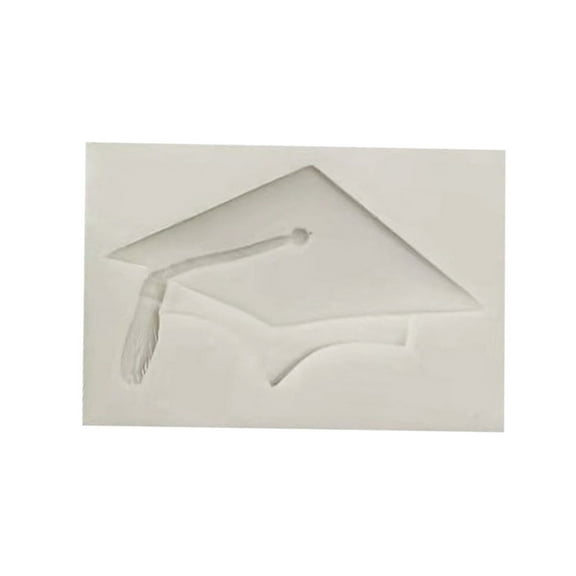 Wovilon Silicone Molds Cake Mold Graduation Theme Silicone Mold Chocolate Fondant Cake Mold Graduation Cap Decoration Decoration Baking Glue Mold Silicone Molds For Baking