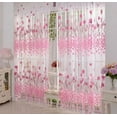 YUYNINP Home Textile Clearance! Tulle Curtain Sheer Drape Scarf Door