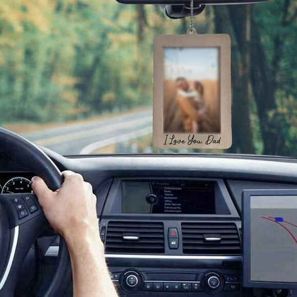 Car Hanging Picture Frame Driving Spool 10mm Swinging Car Cordless Garland 12