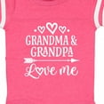 thumbnail image 4 of Inktastic Grandma Grandpa Love Me Grandchild Boys or Girls Baby Bodysuit, 4 of 5