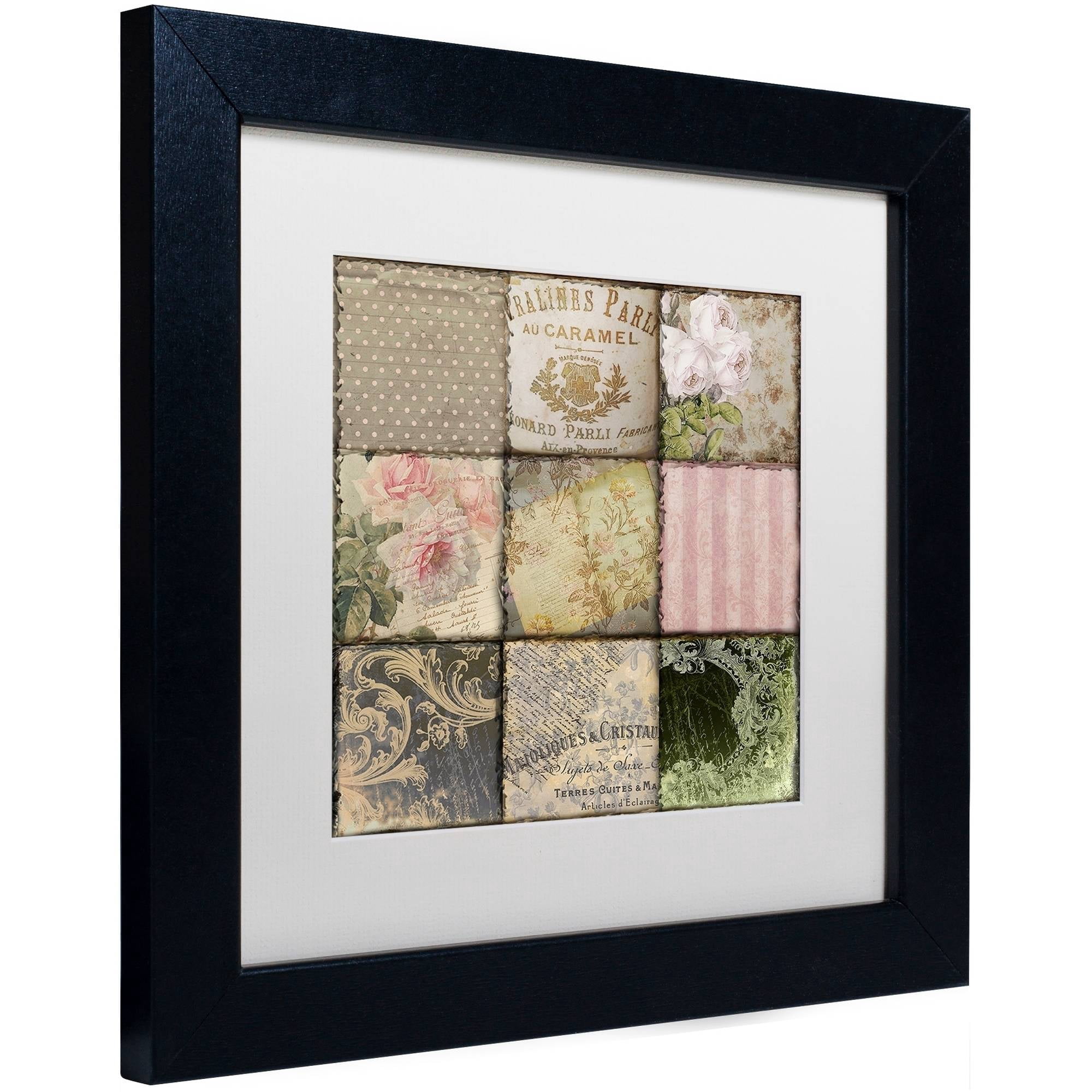 Trademark Fine Art "Viva La Paris II" Canvas Art by Color Bakery White Matte, Black Frame