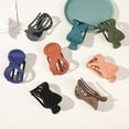 thumbnail image 4 of DAMAI French Flat Hair Clips, 3.35 Inch Curved Hair Claw Clips Alligator Hair Barrettes Volume,8-shaped No Slip Hair Clips Volume Strong Hold Clip Hair Claw for Women, 4 of 6