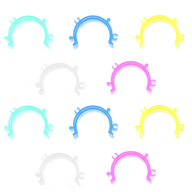 125pcs Sewing Bobbin Clips Plastic Bobbin Holders Sewing Tool Accessories