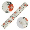 thumbnail image 5 of Yayeee Table Runner 90 inches Long Home Kitchen Dinning Party Decoration, Red and White Floral Pattern, 5 of 7
