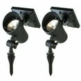 thumbnail image 1 of Best Solar Light SOLARLIGHTM-2 LED Spotlight Haute Performance 100 Lumens Chaud 3000K Construction en Métal Résistant aux Intempéries, 2-Pack, Noir, 2 Pièces, 1 of 5
