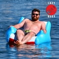 thumbnail image 2 of GoFloats Lazy Buoy Floating Lounge Chair with Cup Holders - The Most Comfortable Pool Float Ever, 2 of 4