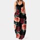 thumbnail image 2 of Vestido largo de camisola con bolsillo para mujer con cuello en V y estampado sin mangas a la moda para mujer sexy Pompotops ghjkhdj7399, 2 of 3