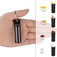 thumbnail image 2 of SHAR Waterproof Pill Box Small Key Ring Metal Pill Box for Outdoor Travel - 3 Colors, 2 of 5