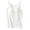 White, variant on Krdevn Women's Tank Top with Built-In Bra Crew Neck Sleeveless Padded Camisole,3XL