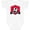 AA-White, variant on Soccer Morocco Flag Banner Boys or Girls Baby Bodysuit