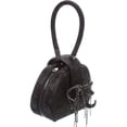 thumbnail image 3 of Self-Portrait Rhinestone Top Handle Micro Bag, Black, 3 of 4