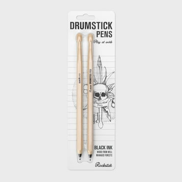 BLUE DRUMSTICK PENS
