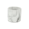 thumbnail image 2 of Cheungs Marmoreal White Ceramic Marble Pot Large, 2 of 5