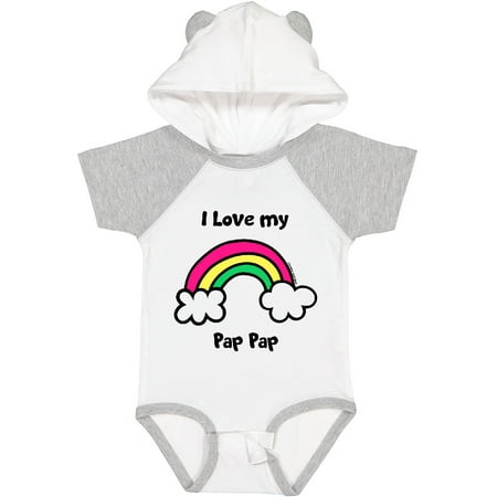 

Inktastic I Love My Pap Pap Gift Baby Boy or Baby Girl Bodysuit