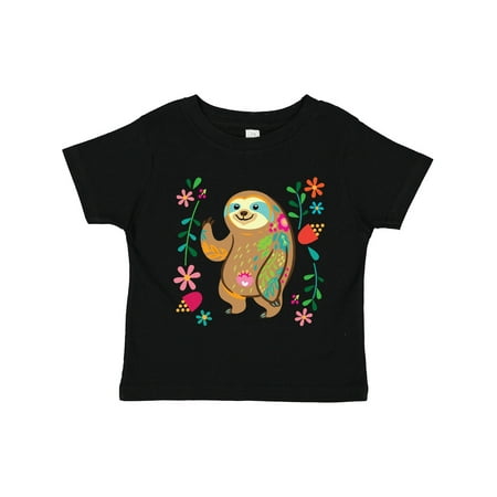 

Inktastic Sloth Cute Outfit for Girls Gift Toddler Toddler Girl T-Shirt