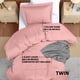 thumbnail image 2 of Juego de funda de edredón Utopia Bedding, tamaño doble, microfibra rosa, 2 of 7