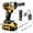 4.0AH Battery + Four-Piece Accessory Pack, variant on 21V Cordless Impact Wrench Kit, 4.0Ah Battery, Heavy Duty Electric Impact Gun for Auto Repair