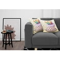 thumbnail image 3 of Ambesonne Retro Throw Pillow Cover 2 Pack, Cake Candles Dots Stars, 18", Multicolor, 3 of 5