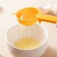 thumbnail image 6 of Staron Plastic Egg White Separator for Baking, Kitchen Tool for Yolk and Protein Separation, Easy Clean Strainer with Hanging Hole, 6 of 7