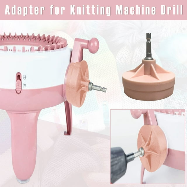 DIY Knitting Supplies Clearance 1Pcs Adapter For Knitting Machine Drill Knitting Machine Special Adapter Spinning Knitting Machine, Home Textile DIY Knitting DIY