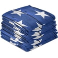 thumbnail image 4 of SKYSONIC Patriotic Star Kitchen Dish Towel Set of 1, Super Absorbent Soft Drying Cloth Tea Bar Towels, 28 x 18 Inch, 4 of 7