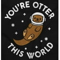 thumbnail image 2 of Otter This World Adorable Animal Zip Up Hoodie Men's Women's Brisco Brands S, 2 of 6
