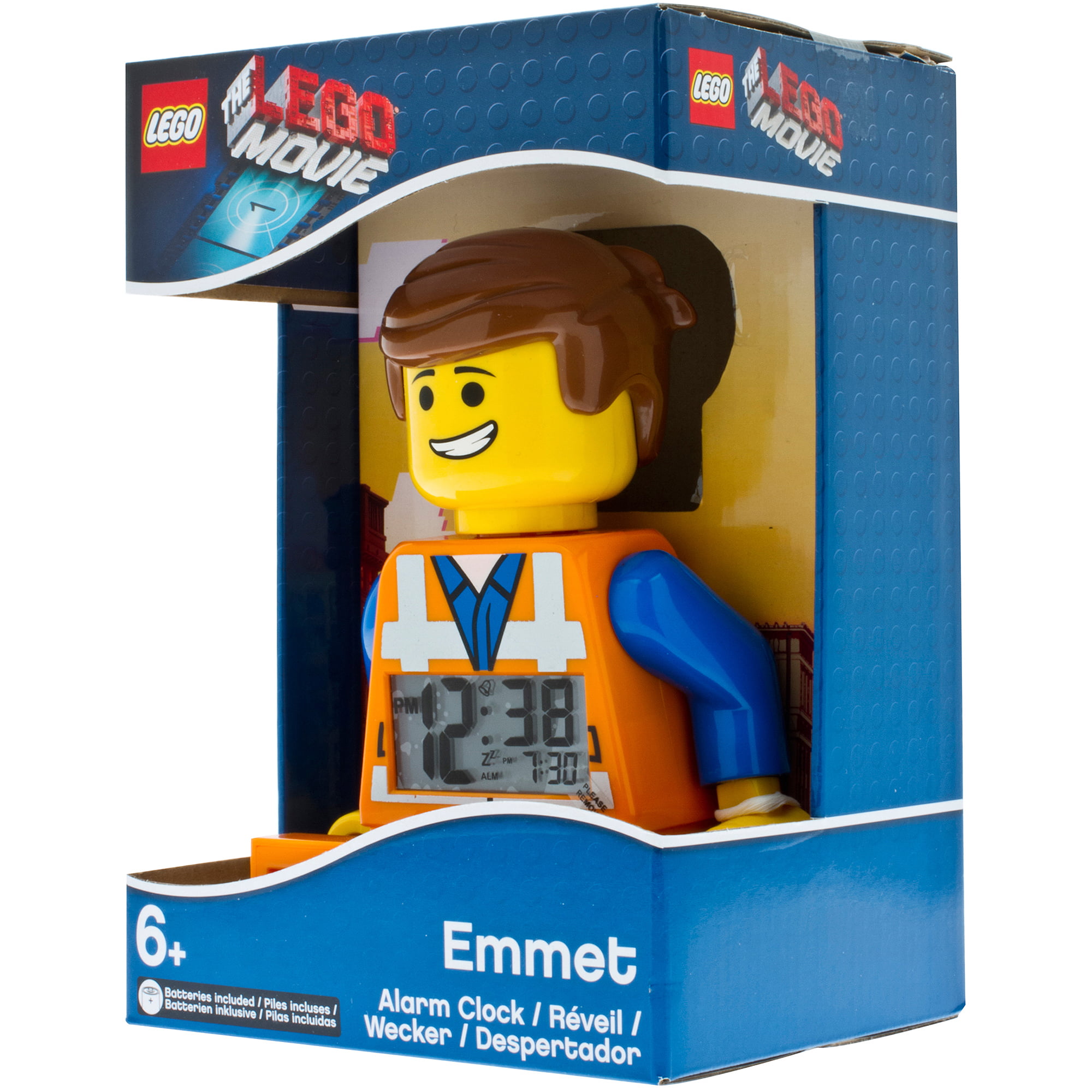 LEGO Movie Minifigure Moveable Alarm Clock - Walmart.com