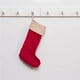 thumbnail image 2 of La sublimación personalizada de la venta caliente esconde las medias de encargo de la Navidad del terciopelo del bolso del regalo, 2 of 3