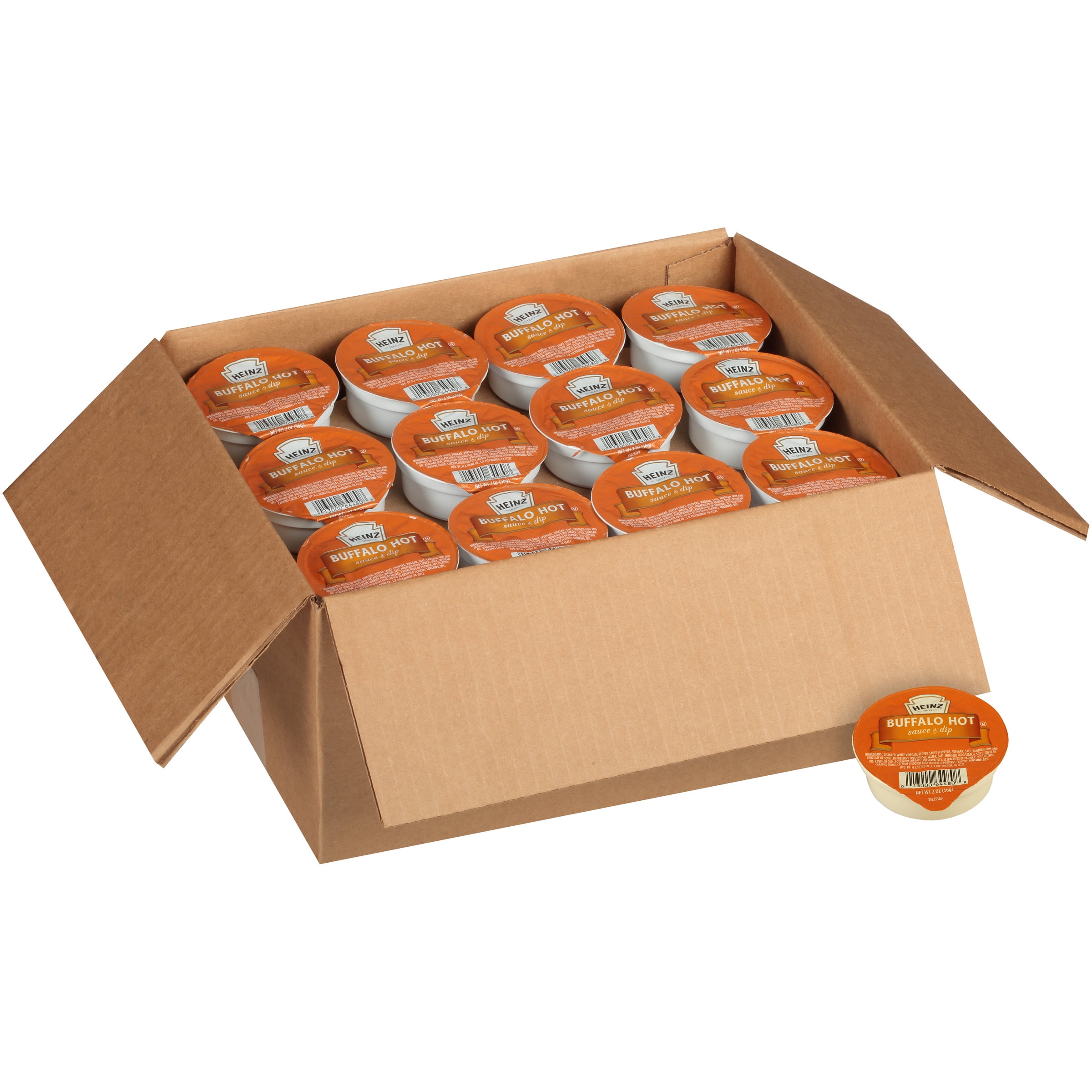 Heinz Buffalo Hot Sauce Single Serve Dunk Cup, 2 oz., 60 per Case