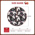 thumbnail image 3 of Kdxio Cute Poodle Dog Print Christmas Tree Skirt Christmas Xmas Tree Skirts Mat for New Year Holiday Christmas Party Decorations-48", 3 of 7