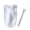 B, variant on 60PCS Faucet Filter Mesh, Universal Kitchen Sink Tap Attachment, High-Density Filtration for Fine Particles, Washable Water Purifier Screen, 3.35" x 1.69", White
