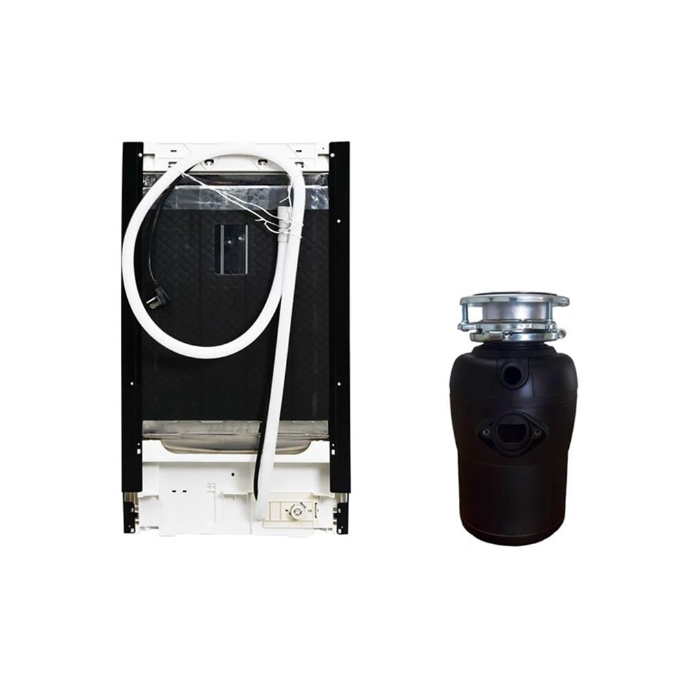 Pemberly Row 18" Dishwasher 10 Place 110V E-Star & 3/4 HP Garbage Disposer