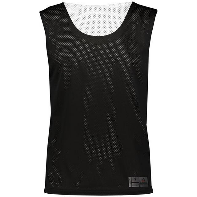 ASI 9717.420.3XL Camisole Pinnie Réversible en Maille pour Adulte, Noir et Blanc - 3TG