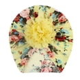 thumbnail image 2 of Dadaria Hair Bows for Girls Newborn Baby Boy Girl Floral Hat Headwear Cap Hat Accessories 3 PC Baby Hat A M,Boys Girls, 2 of 5