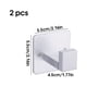 thumbnail image 3 of Bewildely Gancho cuadrado de aluminio para toallas de baño, dormitorio, hogar, baño, ropa, bolso, soporte colgante, accesorios Juegos de accesorios de baño, 3 of 6