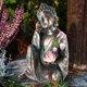 thumbnail image 1 of Buddha Statue Figurine Solar Sculpture for Outdoor Indoor Home Macarena Estatua de Buda de resina, 1 of 8