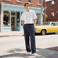 thumbnail image 6 of GINGTTO Men's Dress Pants Loose Fit Slacks for Men, 6 of 7