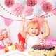 thumbnail image 3 of Juego de DECORACIONES para fiesta de cumpleaños LIUYMXG en oro rosa pancarta brillante de feliz cumpleaños, 3 of 5