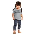thumbnail image 4 of My Cape is in the Wash Cute Superhero Toddler Boy Girl T Shirt Infant Toddler Brisco Brands 6M, 4 of 6