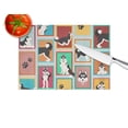thumbnail image 4 of Lots of Siberian Husky Glass Cutting Board Large 12 in x 15 in, 4 of 5
