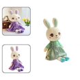 thumbnail image 1 of Cartoon Skirt Rabbit Plush Toy Mini Plush Toy Full Filled Non-deforming heqiyong toy, 1 of 2