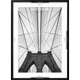 thumbnail image 5 of Art.com Brooklyn Bridge, New York City Photographic Print by Paul Souders, Black Frame Wall Art, 21" x 29", 5 of 5