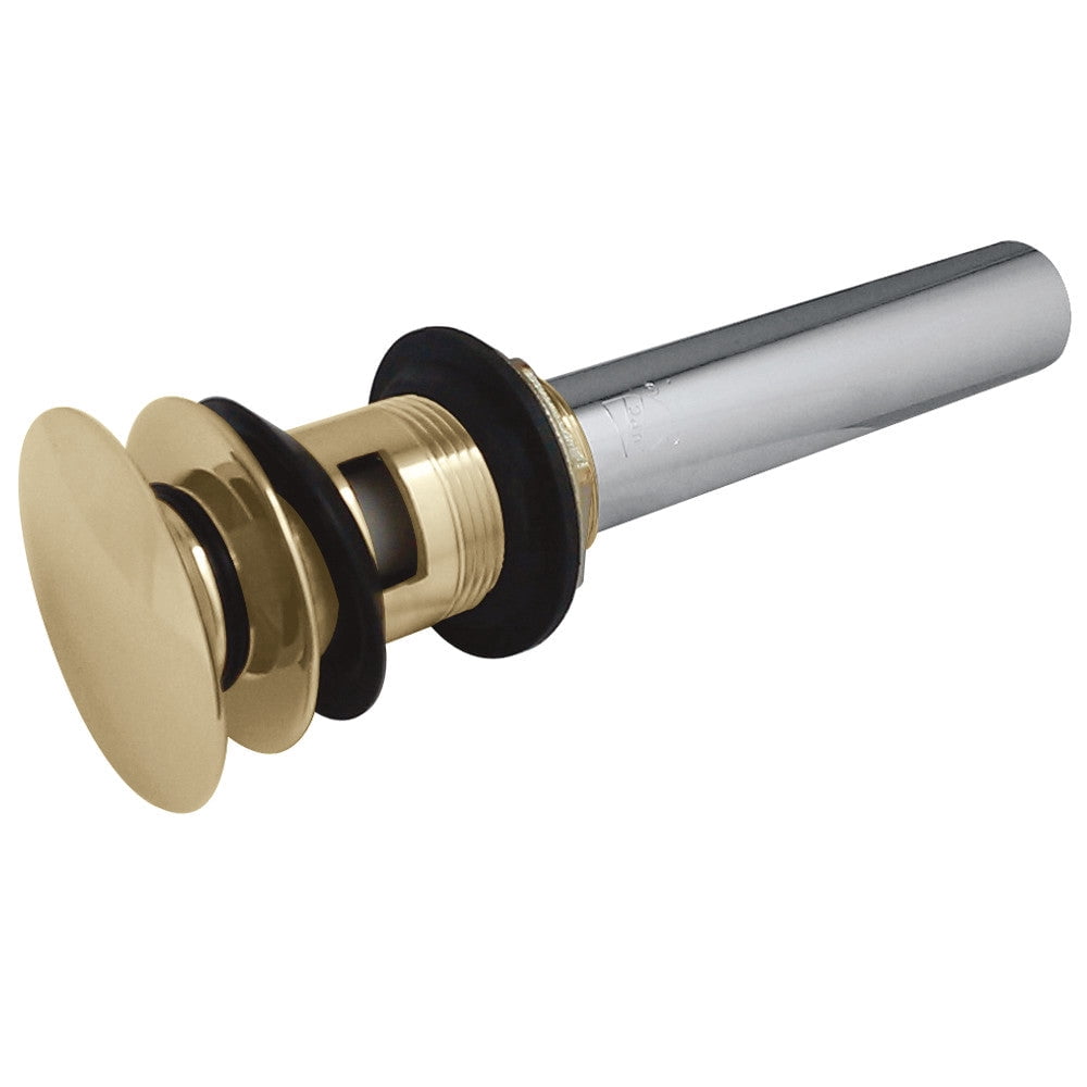 Brass, Bathroom Sink Drain, Push Pop-Up Drain EV6000MB