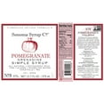 thumbnail image 2 of Sonoma Syrup Co. Pomegranate Grenadine Simple Syrup, 2 of 5