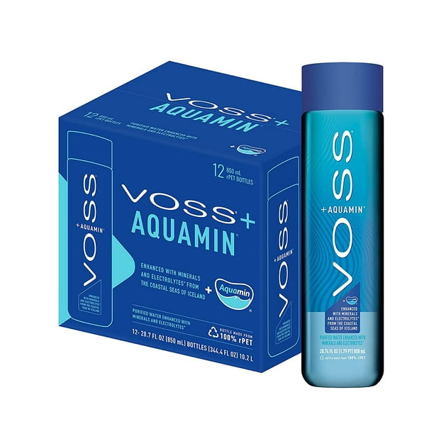 VOSS Plus Aquamin Artesian Water with Minerals & Electrolytes for