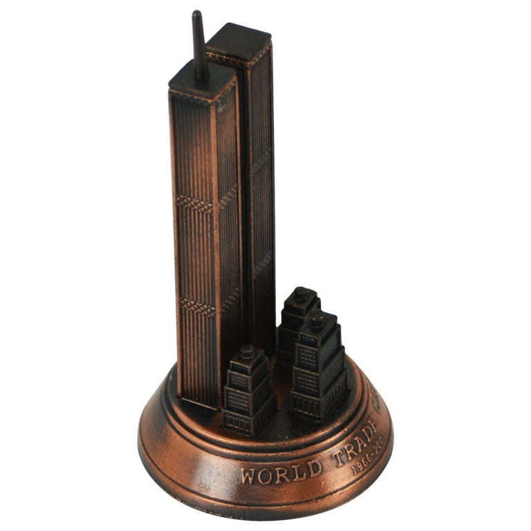 Bronze Metal World Trade Center Replica Bronze Metal World Trade Center Replica