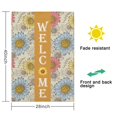 thumbnail image 5 of Spring Summer Sunflower Garden Flag 28x40 Inch Double Side for Outdoor Courtyard Garden Decor Flowers Welcome Holiday Flag for Outside Decoration, 5 of 6