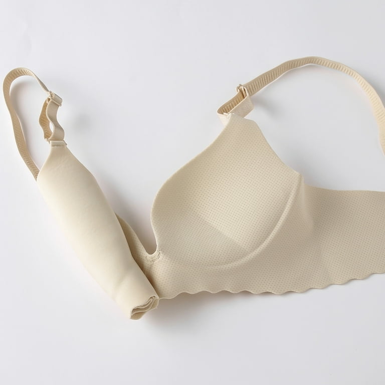 Buy Ecozen Padded Non-wired 3/4th Cup Everyday Wear Push-up Bra - Cream  Online